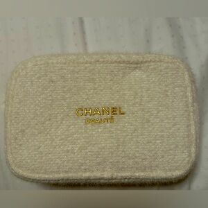 Chanel beauty makeup bag